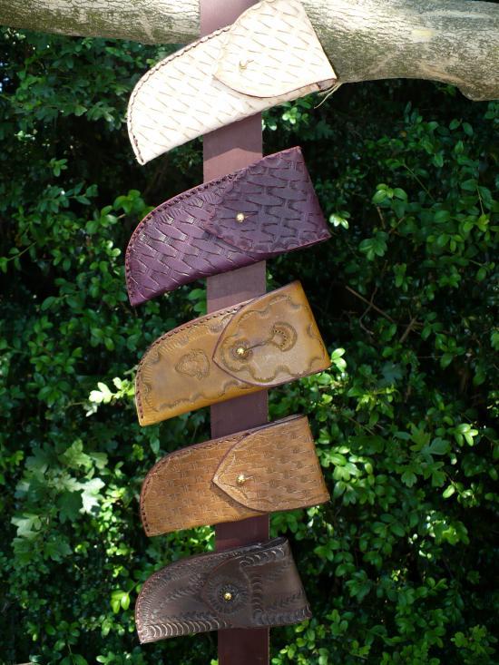 Etuis de couteaux divers