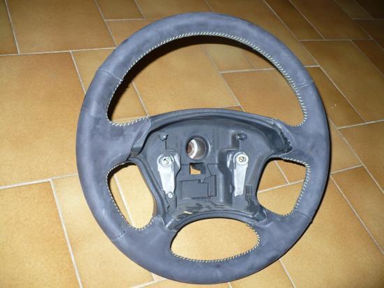 Gainage cuir d'un volant