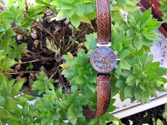 Fabrication d'un bracelet de montre Vuitton