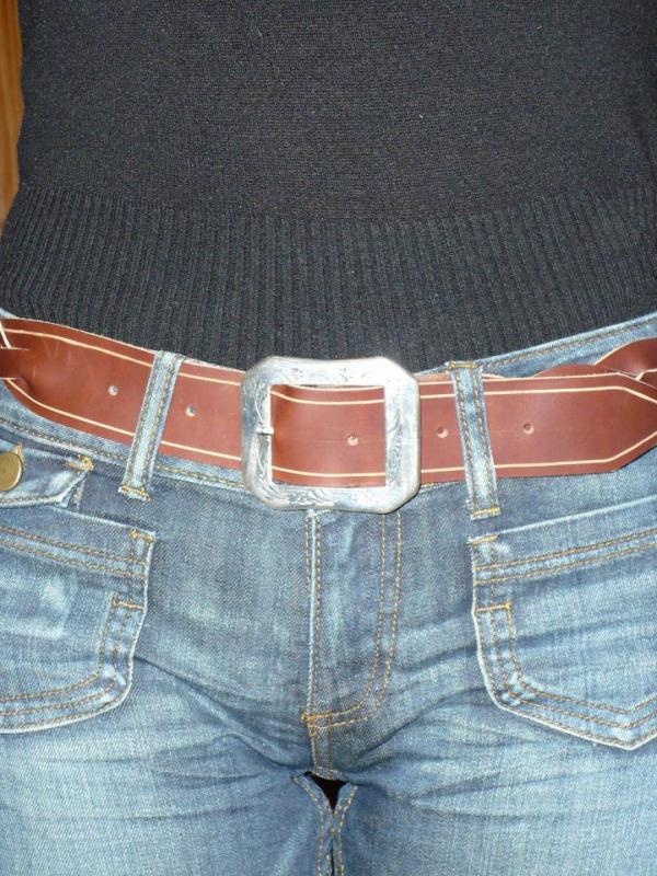 Ceinture tressée