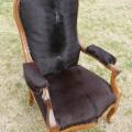 Changement du cuir d'un fauteuil